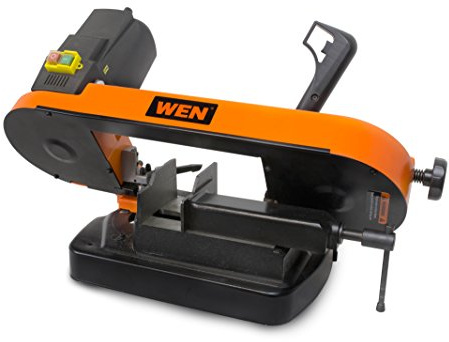 WEN Metal Band Saw, Benchtop (BA4555), Black