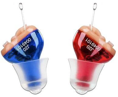 Mirasing Hearing Amplifier to Aid,Hearing Aids for Seniors Adults Noise-Cancelling,Mini Sound Amplifier, Ear Sound Enhancer, Noise Reduction, Enhanced Speech, Feedback Cancellation(Pair)