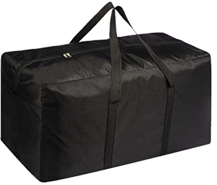 OARCO 55L Aufbewahrungstasche, Reisetasche wasserabweisend (70x40x20cm) | Tragetasche mit Reißverschluss und Handgriff. Belastbar für Bettzeug, Matratzenauflagen, Decken & Kissen.