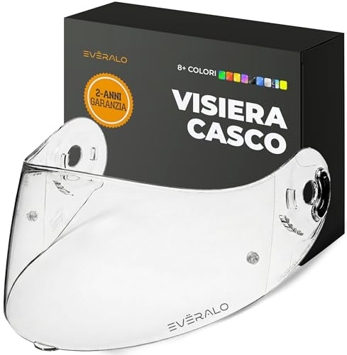 Everalo Visière pour Casque X-Lite X803 - X802 - X802r - X802rr - X702 | Écran compatible aussi avec X661 - X603 - Xsf 02 - X803 Rs - X702 Gt