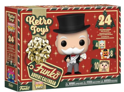 Funko Advent Calendar: Hasbro 2024-24 Days Of Surprise - Collectable Vinyl Mini Figures - Mystery Box - Gift Idea - Holiday Xmas for Girls, Boys & Kids