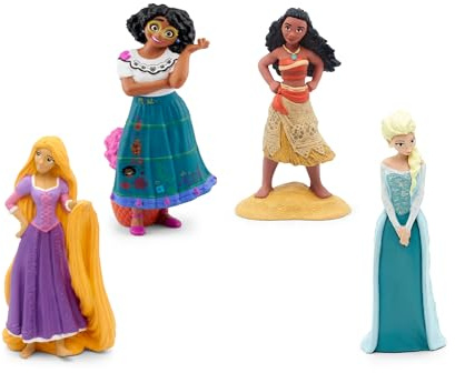 tonies Disney Essentials Bundle Featuring Encanto, Frozen, Moana & Tangled, for use with Toniebox