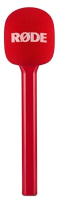 RØDE Interview GO Handheld Adaptor Wireless Microphones (Red)