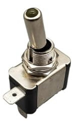 Interruttore a levetta a LED illuminato for auto, barca, camion, rosso, blu, verde, giallo, bianco, con protezione di sicurezza for aeromobili(Only Switch Yellow)