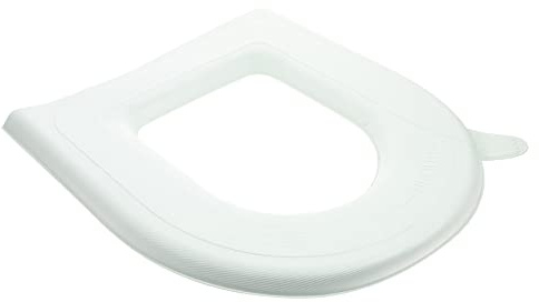 BEBEMOKO Cojín Para Asiento De Inodoro Eva Grueso y Transpirable, Alfombrilla U-shaped Color Verde, Protección Térmica Duradera Para Baño Doméstico, Funda Reutilizable Cómoda Para Invierno