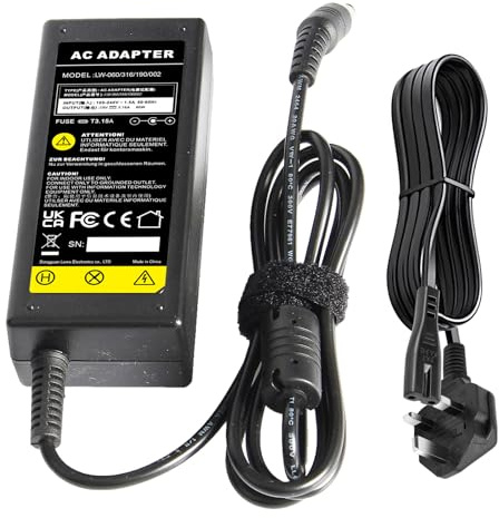 ARyee 19V 3.16A Laptop Charger Compatible with Samsung RV510 RV511 RV515 RV520 RV711 RV720 QX411 QX410 Q430 Q430H SF310 SF311 SF410 SF411 SF511(5.5x3.0mm)