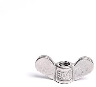 Edelstahlbeschichtete Flügelmutter, Flügelmuttern aus Edelstahl 304, verschiedene Größen(Big ear,M8 2pcs)