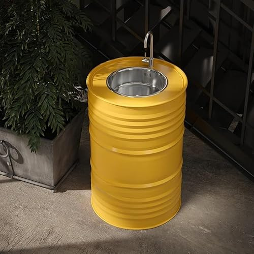 MPLFHSYOS Mobile Lavabo Da Bagno In Stile Industriale, Mobiletto Da Bagn In Ferro Rimovibile, Mobilett Da Bagno Con Indipendente, Mobilett Da Bagn Con Lavabo Classico Moderno