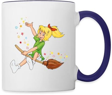 Bibi Blocksberg Fliegt Auf Kartoffelbrei Tasse Zweifarbig