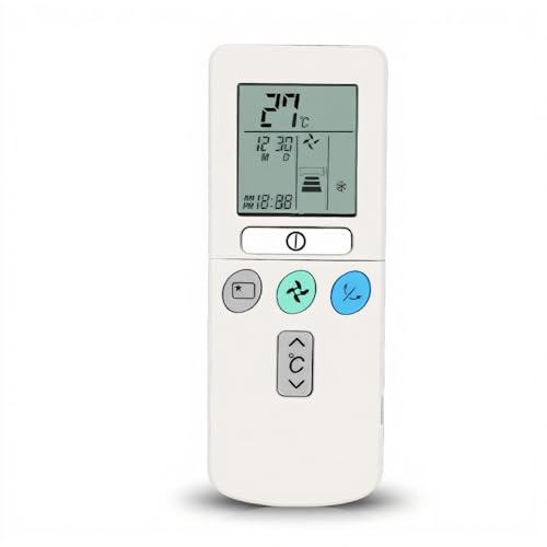 ASHATA Télécommande de climatiseur,Remplacement Universel de télécommande de climatiseur de Refroidissement pour RAR-2A1 RAR-52P1 RAR-2SP1 RAR-3U4 RAR-2P2