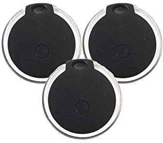 Localisateur de clé localisateur de clé de Recherche de Portefeuille, Anti-Perte d'article Intelligent Tracker de clé Trouver de clé Porte-clés pour iOS Android, trouver Vos clés de Voiture 3 pièces