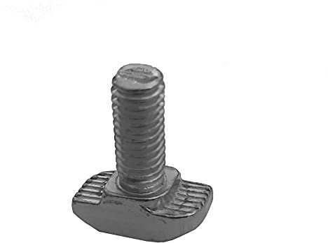 20x, Hammerschrauben, Nut 8 m6 - Typ B Typ i- verzinkt (20, HaSchrN8M6x16)