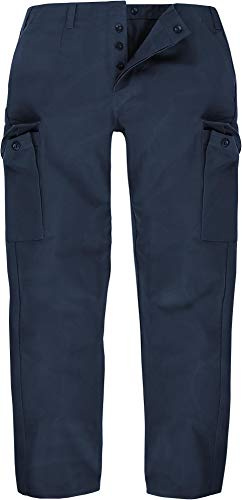 normani Moleskinhose Bundeswehr Feldhose Outdoorhose Lang nach TL Farbe Navy Größe L / 52 / BW 9