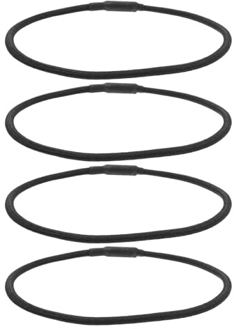 TOYZFRIENDY 4 Pezzi Elastici in Gomma per Microfono da Studio, Anelli di Ricambio per Supporto Antiurto, Accessori per Registrazione e Formazione Musicale