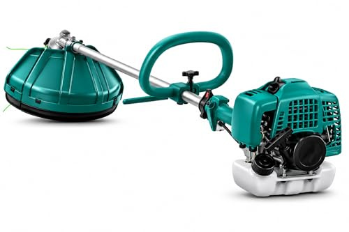 Motorsense mit Verbrennungsmotor 2T 51,7 cc E-V Cut für Gras, Gestrüpp und Garten