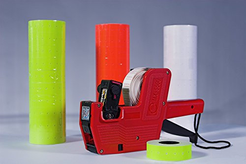 Starter-Set Preisauszeichner 1-zeilig und 8-stellig ink. Farbrolle und Etikettenrollen