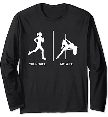 Pole Dance Geschenk Ehemann Mann Poledance Langarmshirt