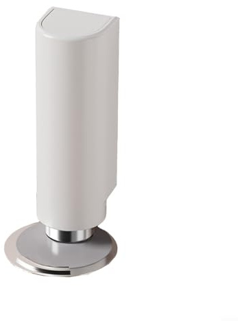 Leiser und magnetischer Türstopper, perfekt für Zuhause und Büro (weiß)