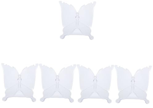 OATIPHO 5stücke Earrings Display Stand Mit Schmetterlingsdesign Ohrring Organizer Für Damen Schmuckhalter Für Ohrstecker Und Ketten Dekorativ Und Praktisch Für Schlafzimmer
