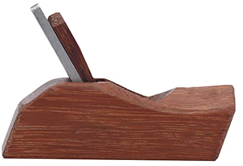 YWBL-WH Mini Wooden Hand Planer Flat Bottom Wood Trimming Plane Arc Bottom Wood Block Hand Planer for Woodworking Sharpening SK81370