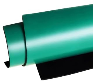 Workbench Anti Static Mat, Anti-Static Workbench Mat Nitrile Rubber Sheet Green Multiple Sizes(5000x500x2mm)