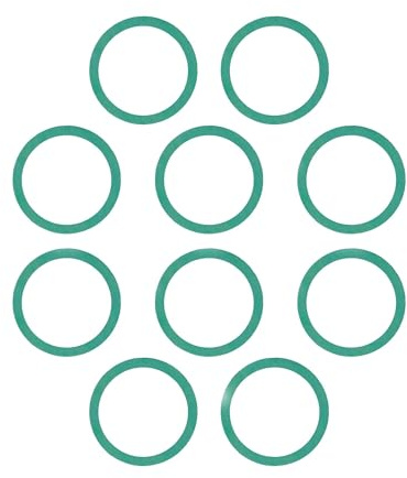 tecuro 10 x HD-Pressdichtung 1 1/2 Zoll (32 x 44 x 2,00 mm) für Überwurfmuttern