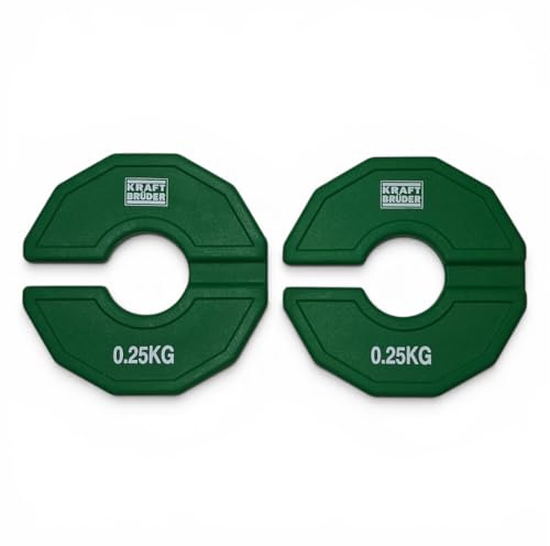 KraftBrüder Progress Plates Snap – gummierte Micro-Gewichte mit Stahlkern. Perfekt für Langhanteln, Kurzhanteln & Kettlebells. Präzise Steigerungen für maximale Progression.