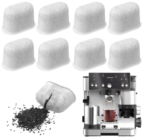 8Pcs Coffee Machine Water Filter, Replacement Filters for Coffee Machines
