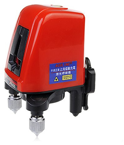 TuToy Aculine Ak435 360Degree Selbstnivellierung Cross Level Red 2 Linie 1 Punkt