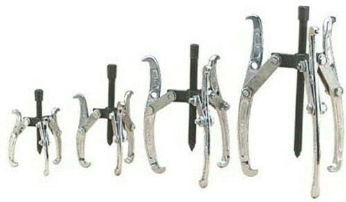 4 Pc Mechanic Gear Puller 3 Jaw Set 3 4 6 8 Gear Pulley Bearing Puller Auto New,Jikkolumlukka