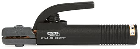 Lincoln Electric Industrial 200 Amp Electrode Holder, K5154-1 – Copper Alloy Jaw, 5/32 in Max Electrode, 1/0 Cable, Ergonomic Insulated Handle, 200 A 35% Duty Cycle Stick Welding Stinger