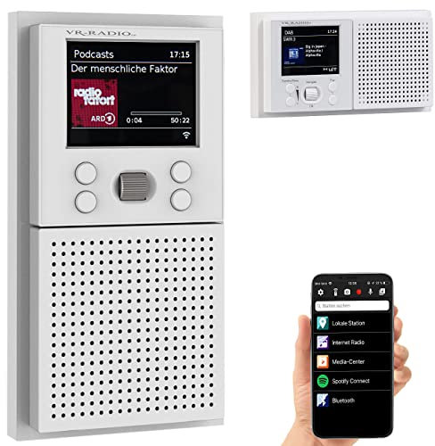 VR-Radio Unterputz-WLAN-Internetradio mit Bluetooth Versandrückläufer