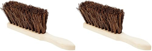 Faithfull BRBASS11 Stiff Bassine Hand Brush,275mm L (Pack of 2)