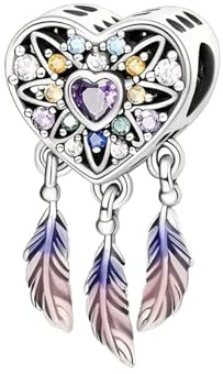 ChenYuTe 925 Sterling Silber Charms für Armbänder, Dangle Anhänger Kompatibel mit Pandora Europäischen Armbändern und Halskette Frauen