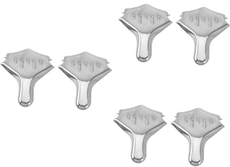 COLLBATH 6pcs Manual Citrus Juicer Stainless Steel Easy Squeeze Portable Lemon Squeezer