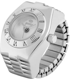 Marea Damenuhr Ring B41409/1, silber, Minimalistisch