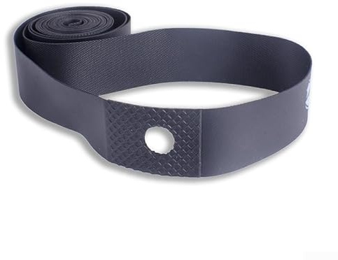 ZTTO Lot de 2 bandes de protection pour pneu de vélo avec bande de jante pour éviter les crevaisons (700 C noir)