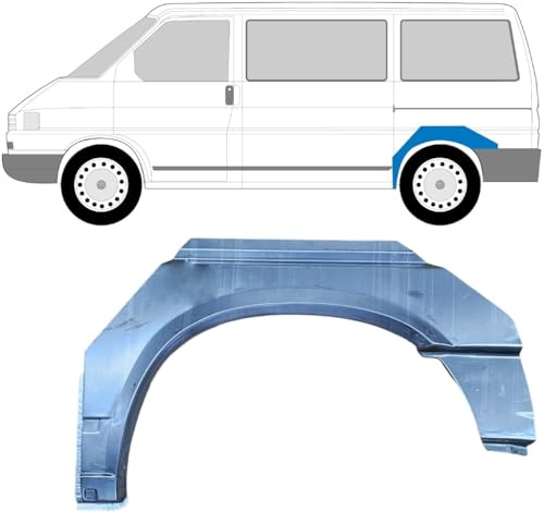 Reparaturblech Kotflügel hinten für Volkswagen Transporter T4 1990-2003 / Links