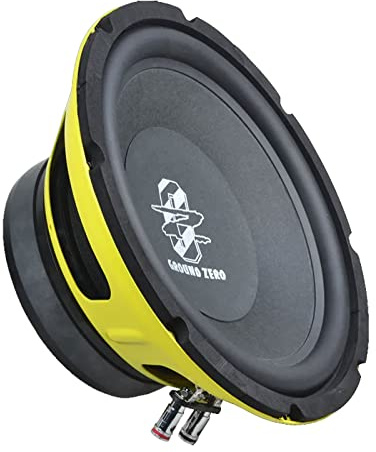 Ground Zero GZCK 250XSPL - 25 cm Doppelmembran-Lautsprecher mit 400 Watt (RMS: 200 Watt)