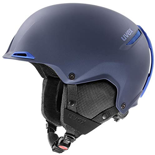 uvex Jakk+ IAS - Ski Helmet for Men and Women - Individual Fit - Optimized Ventilation - Dark Ink Blue - 55-59 cm
