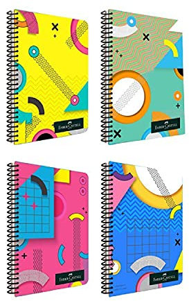 Faber-Castell Pp Deckel Pattern 100 Blatt, kariert
