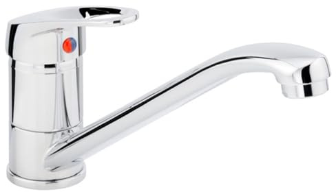 Carron Phoenix Zeno Single Lever Swivel Spout Chrome Kitchen Mixer Tap