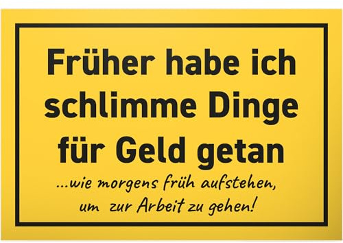 DankeDir! In meiner Jugend - 30 x 20 cm Schild - Rente Geschenk Kollege Männer Ruhestand Rentner Renteneintritt - Geschenkidee Verabschiedung Party Pensionierung Abschied Deko Karte