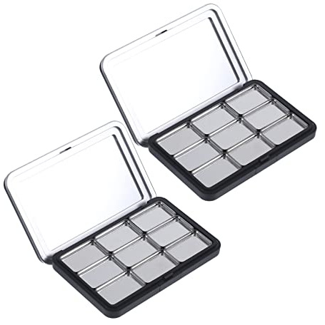 POPETPOP Leere Lidschattenpalette Tragbar 4.29X2.80 Zoll Magnetische Kosmetikaufbewahrung Box Für Make-up Palette DIY Organizer Reise-Und Alltagstauglich
