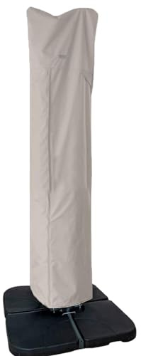 Offset Umbrella Cover - Waterproof Umbrella Protector, Anti-UV Garden Parasol Umbrella Cover | Curved Cantilever Straight Pole Parasol Cover Outdoor Umbrella Parasol
