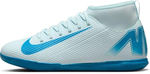 NIKE Jr Superfly 10 Club IC, Sneaker, Soar Bianco, 36.5 EU