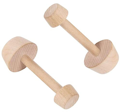 Baobiutin Pastry Pusher Tools Wooden Egg Tart Mould DIY Double Side Tart Tampers Mold Pastries Pusher Tools Tamper for Kitchen Baking 2PCS