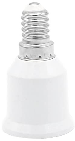 Adattatore di Lampadina LED E14 a E27 - Convertitore Socket per Bulbs - Risparmio Energetico Smart - Resistenza alla La