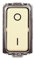 Interruttore 0-1 16A bipolare, Modulo bianco, Compatibile Con BTicino Magic, frutti, interruttori, pulsanti, deviatori, dimmer, sensori, PIR, buzzer, Per Placche originali e compatibili