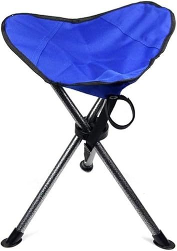 ZGHQHCDRH Campinghocker, Faltbarer Dreibein-Campingstuhl for Camping, Klapphocker mit kleinem tragbarem Sitz, geeignet for Outdoor-Aktivitäten